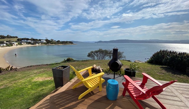 Total Beachfront, free bottle sparkling wine