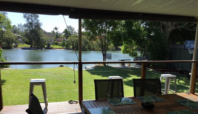 Waterfront on the Kalang River, Urunga, NSW