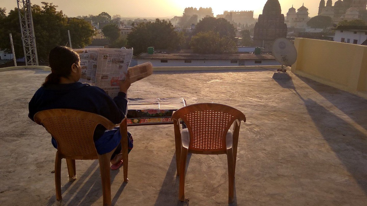 Photo of Patio Balcony in Orchha