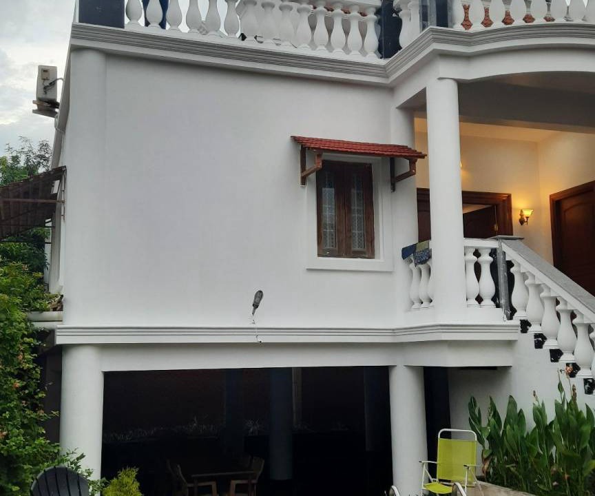 Photo of Buildings in Pondicherry Beach