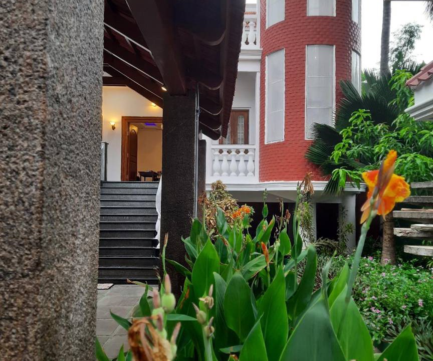Photo of Buildings in Pondicherry Beach