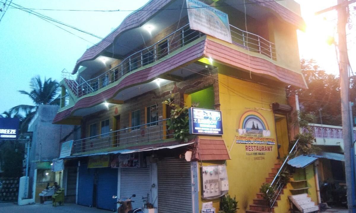 Photo of Buildings in Mahabalipuram Beach