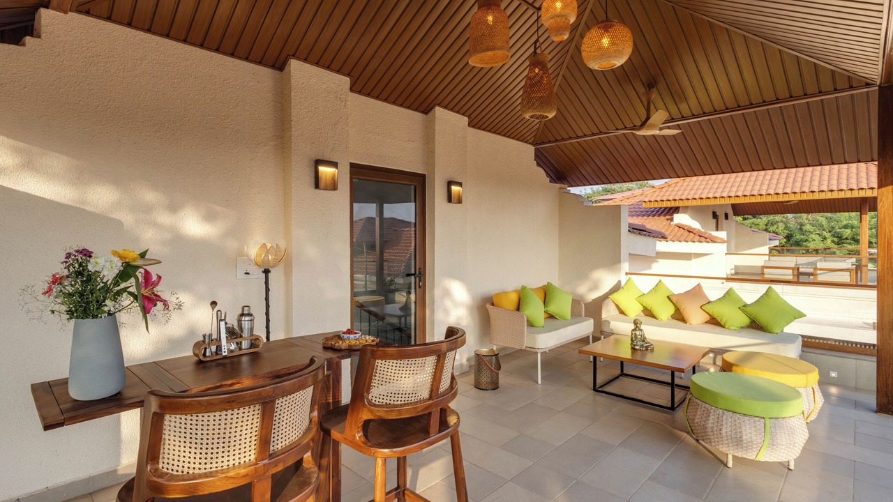 Photo of Patio Balcony in Vagator