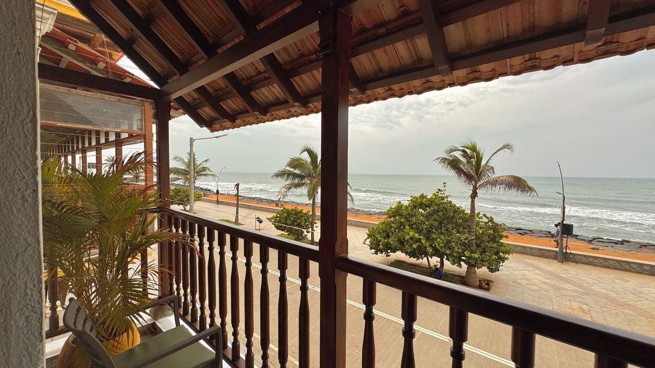 Photo of Patio Balcony in White Town