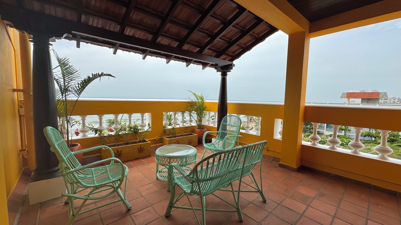 Photo of Patio Balcony in White Town
