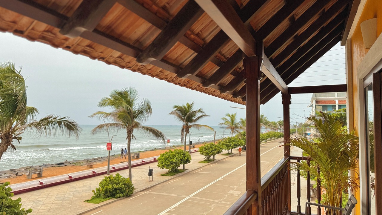 Photo of Patio Balcony in White Town