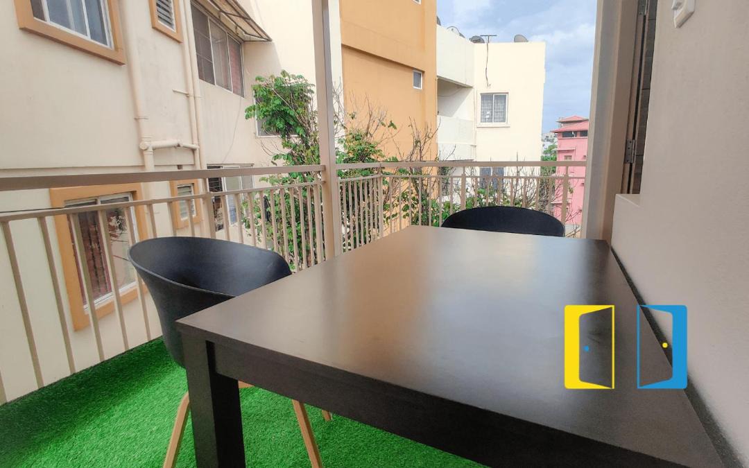Photo of Patio Balcony in HBR Layout