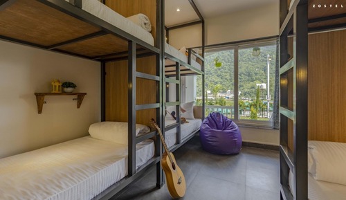 6 Bed Female Dorm (with porch and mountain view)