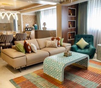 Family Two-Bedroom Apartment with View